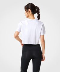 Womens short sleeve breathable cotton workout t-shirt | Yvettesports